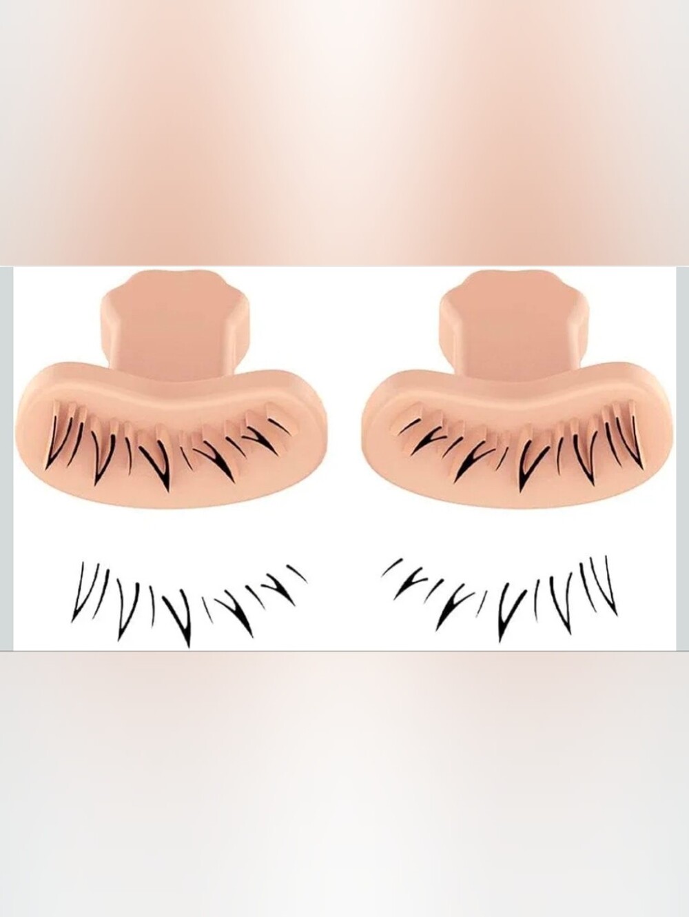 Juroicessry Eyelash Stamp Tool (1 Pair)